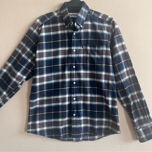 BARBOUR Stapleton Castlebay Tailored Fit Shirt Men' Flannel Western‎ S